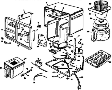 Coffeemaker Diagram and Parts List for SDC1G-TYPE2  Black and Decker Coffee Maker